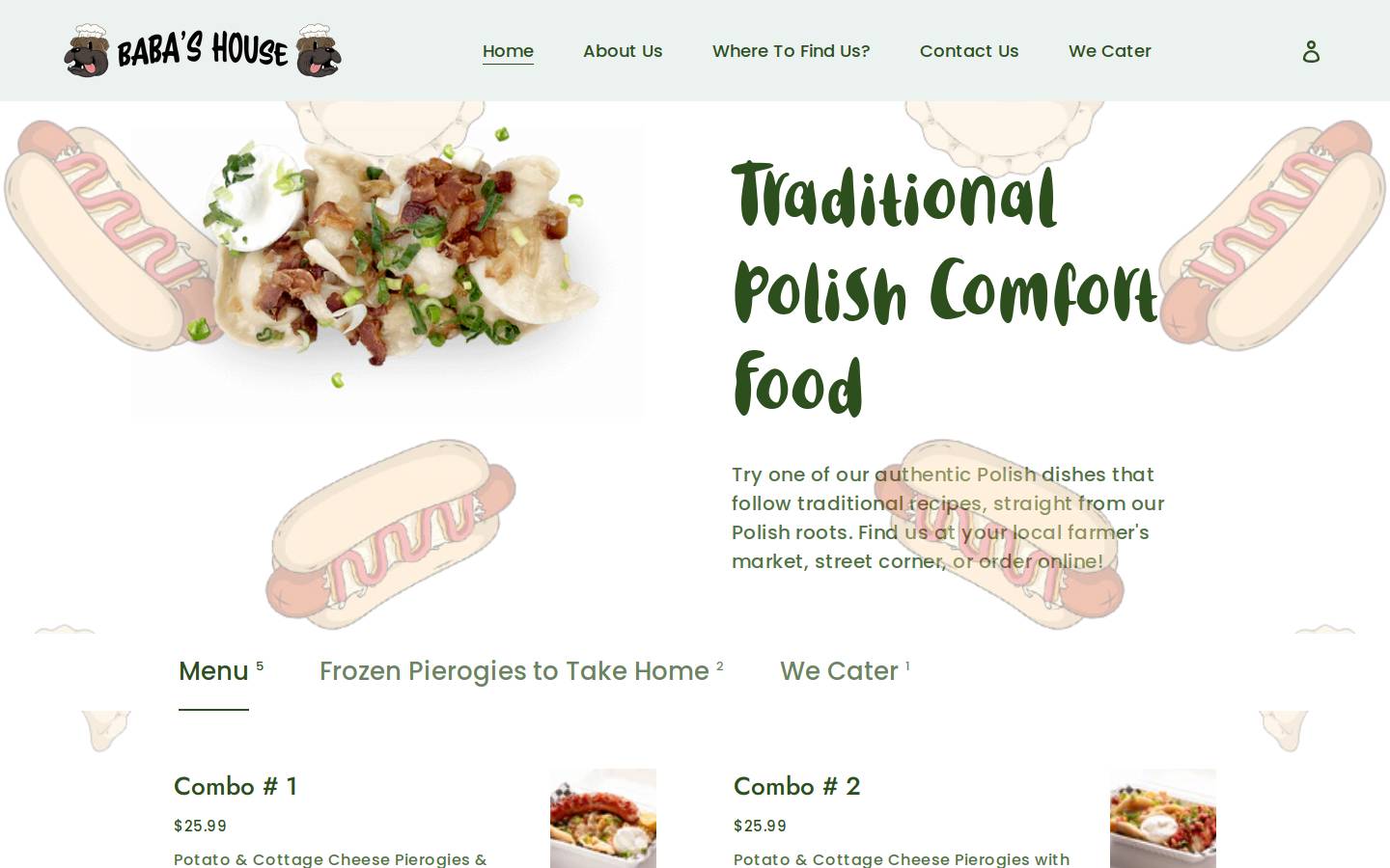 babashousekitchen.com homepage screenshot