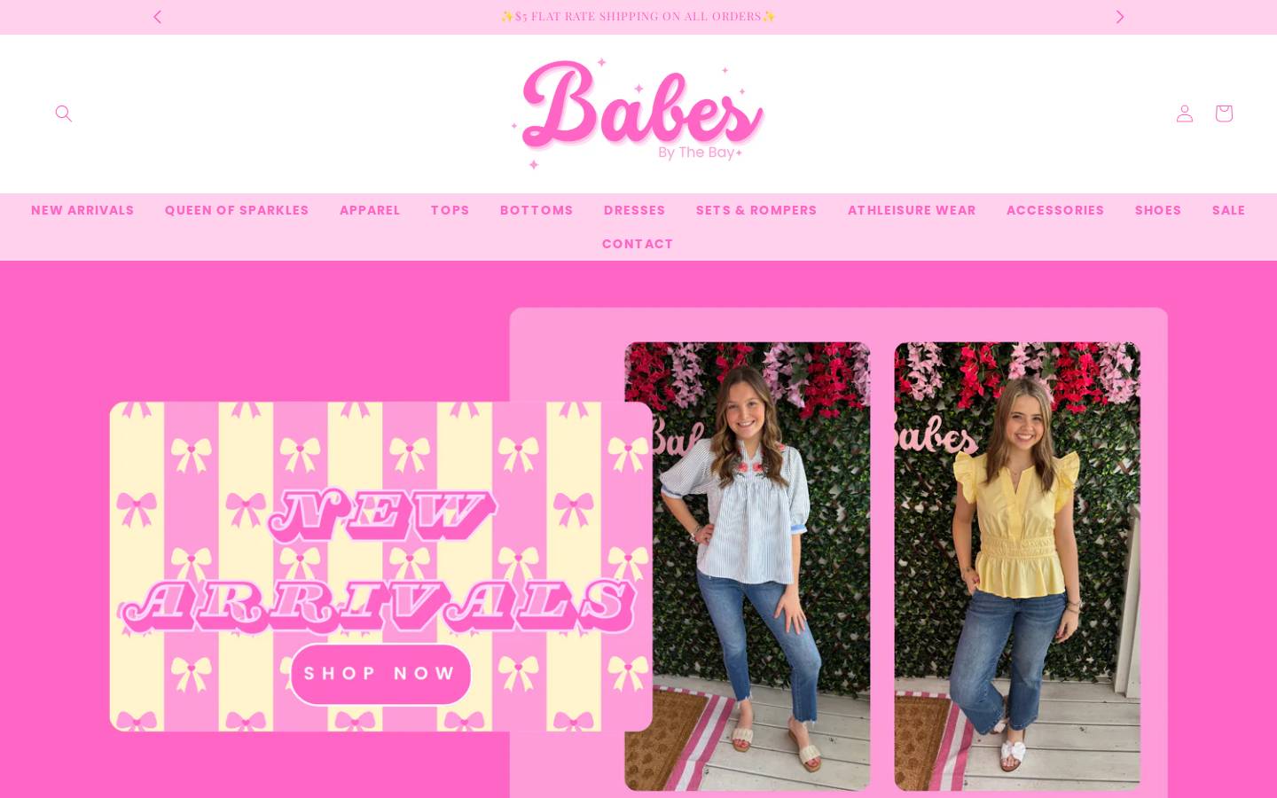 babesbythebay.com homepage screenshot