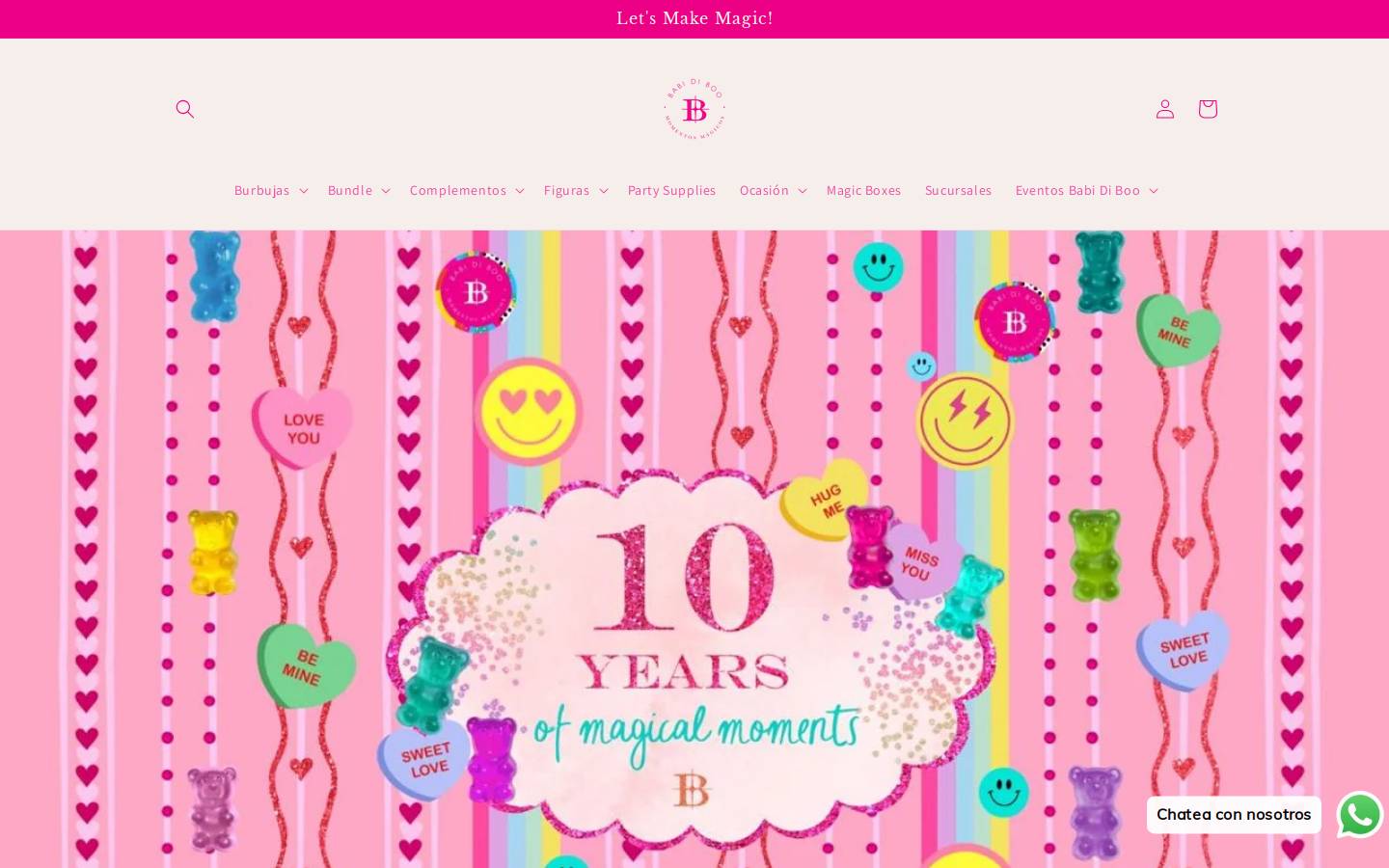 babidiboo.com homepage screenshot