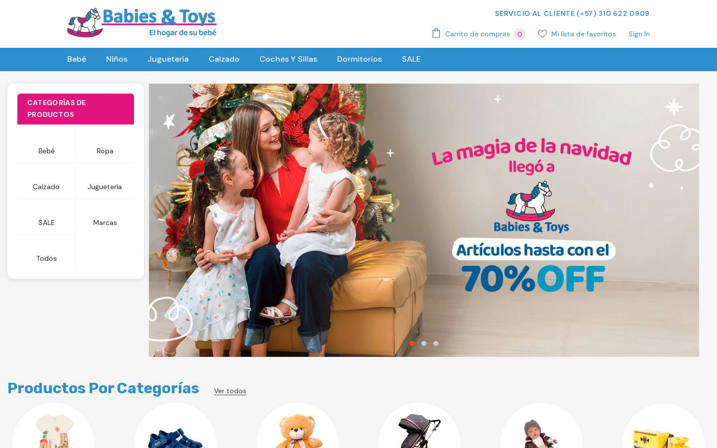 babiesandtoys.com homepage screenshot