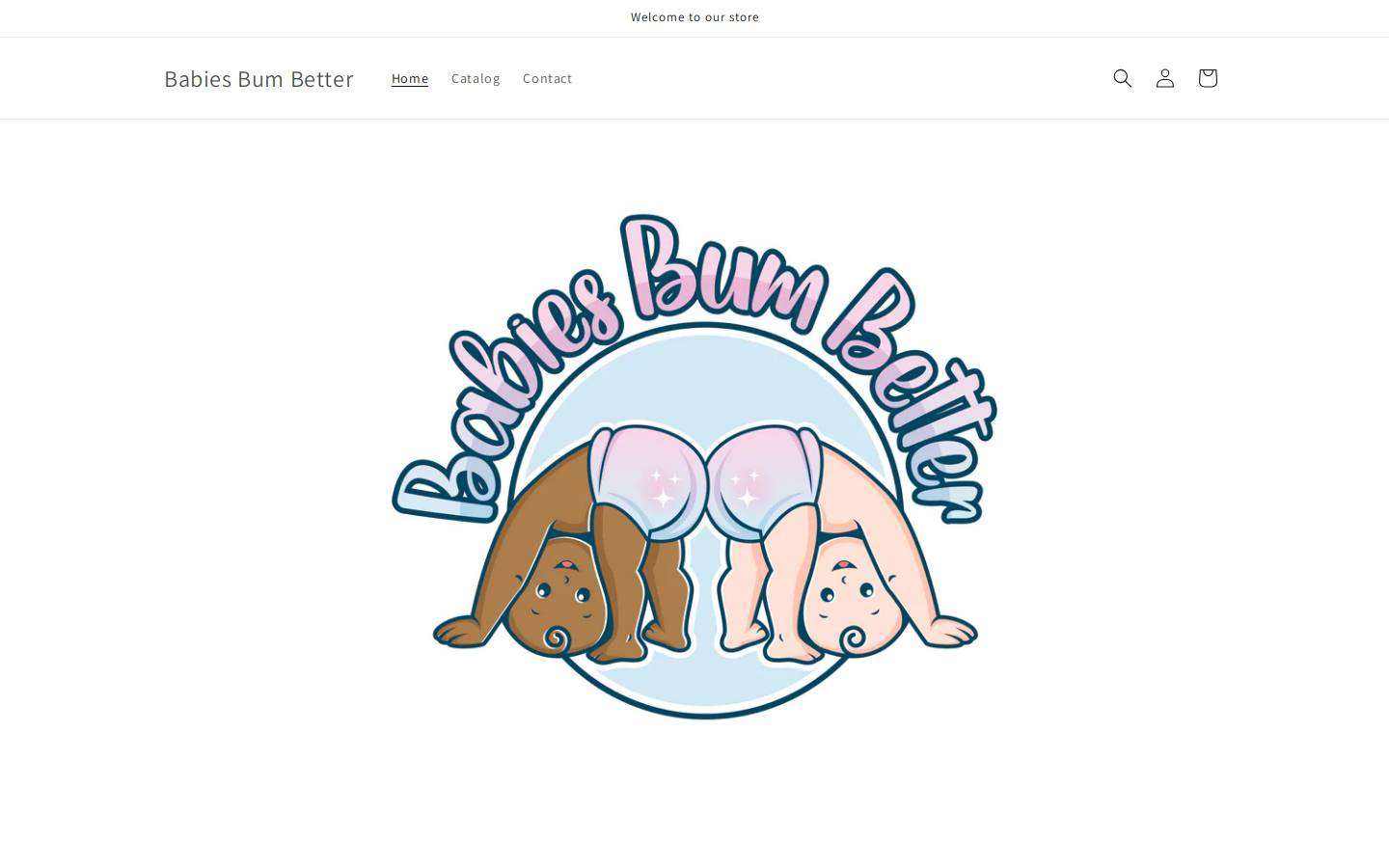 babiesbumbetter.com homepage screenshot