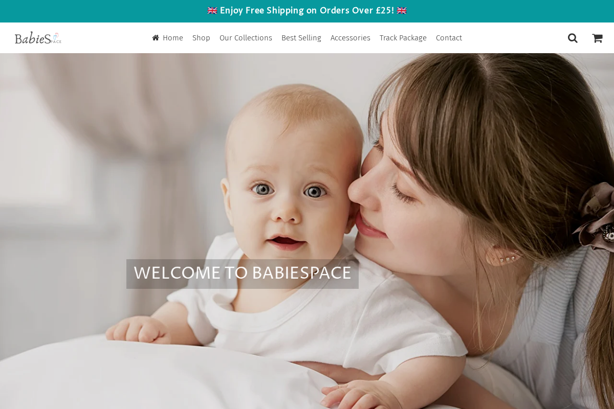 Babiespace homepage screenshot