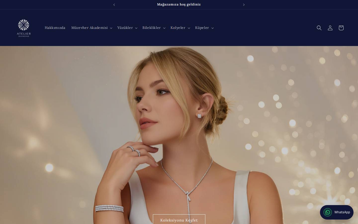 babilmucevherat.com homepage screenshot