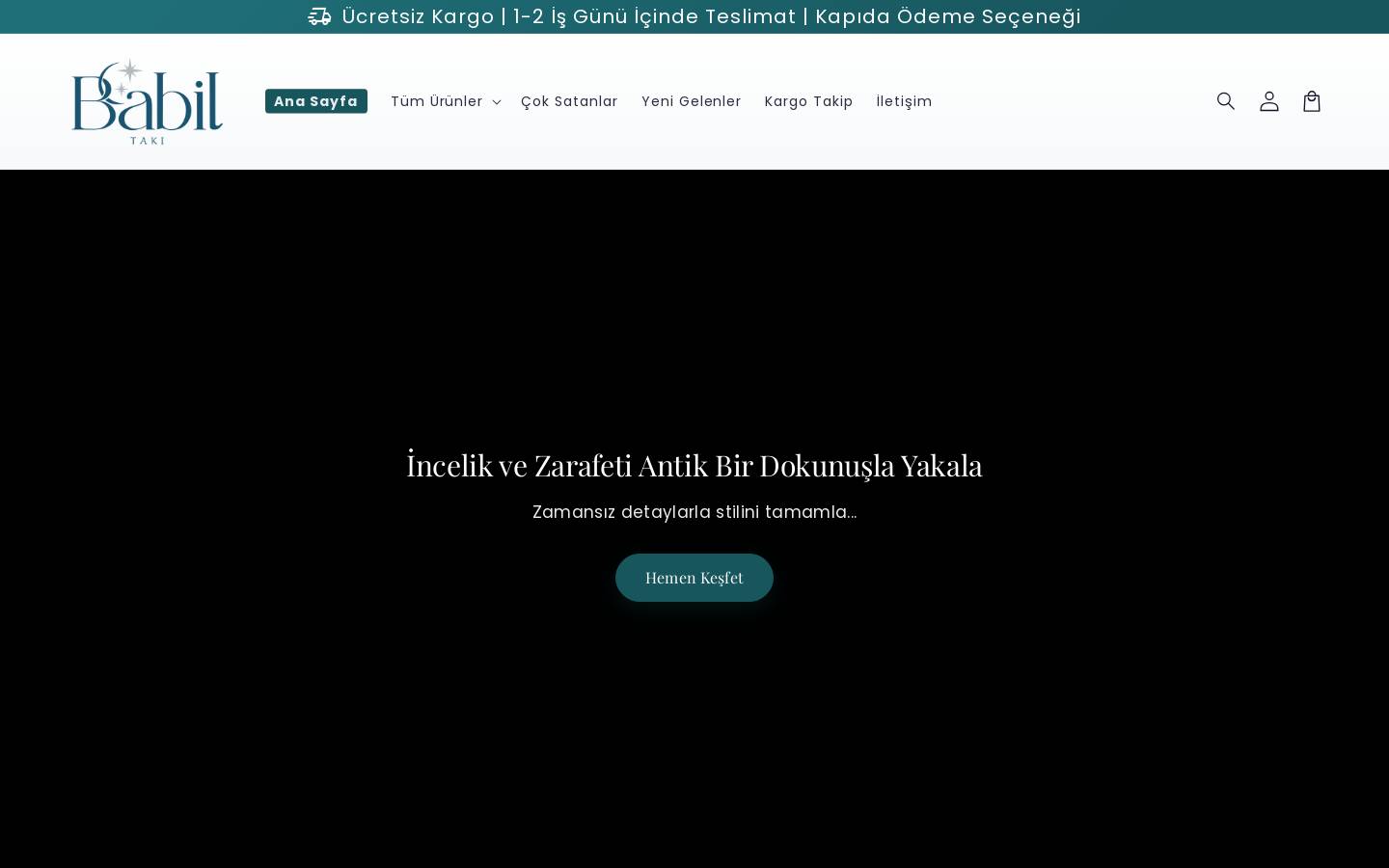 babiltaki.com homepage screenshot