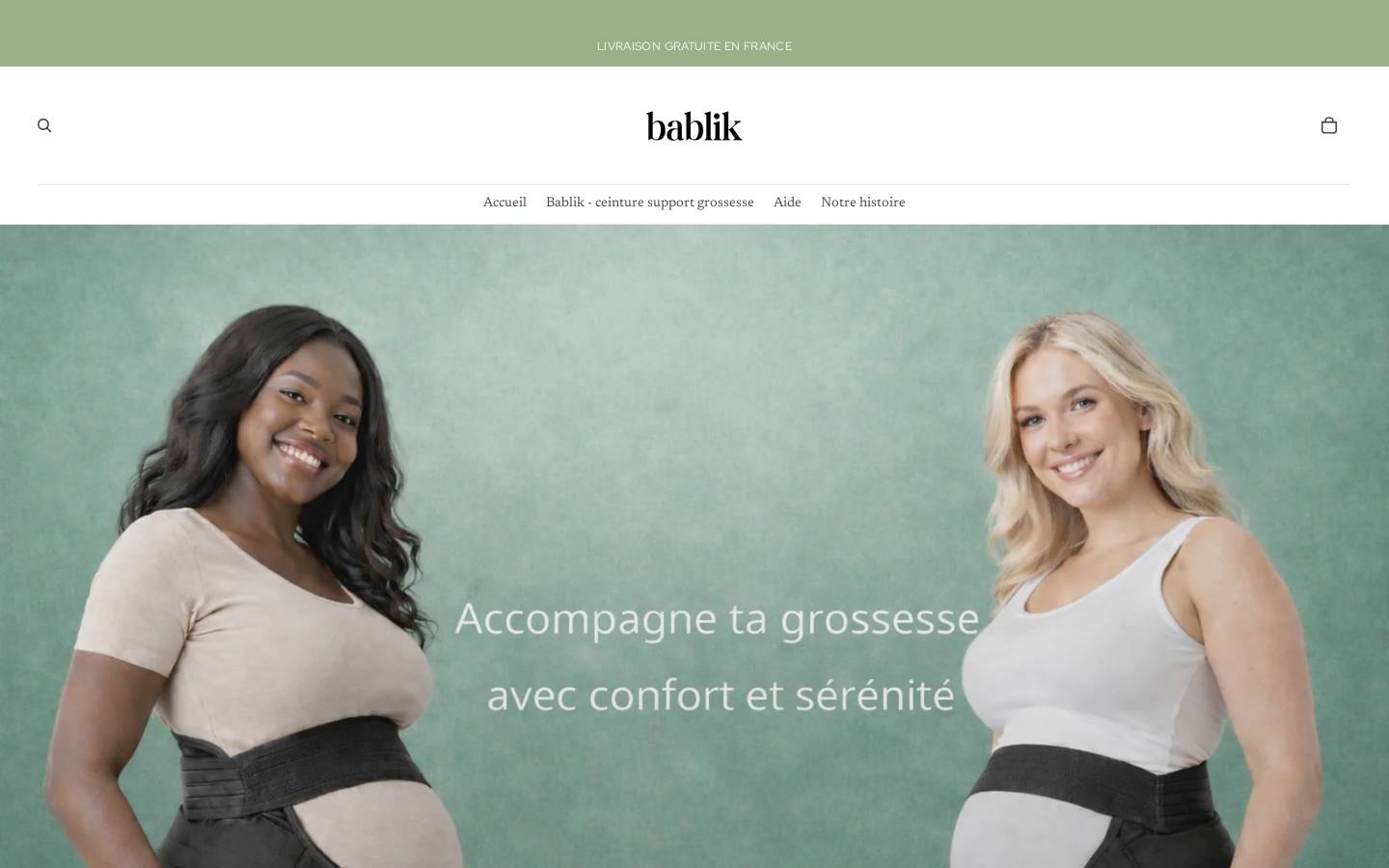 bablik.fr homepage screenshot