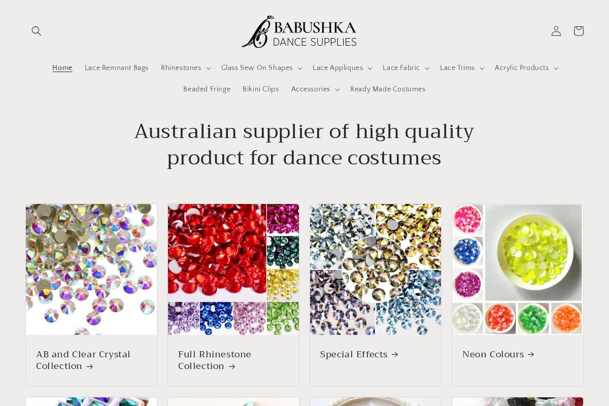 babushkasupplies.com homepage screenshot