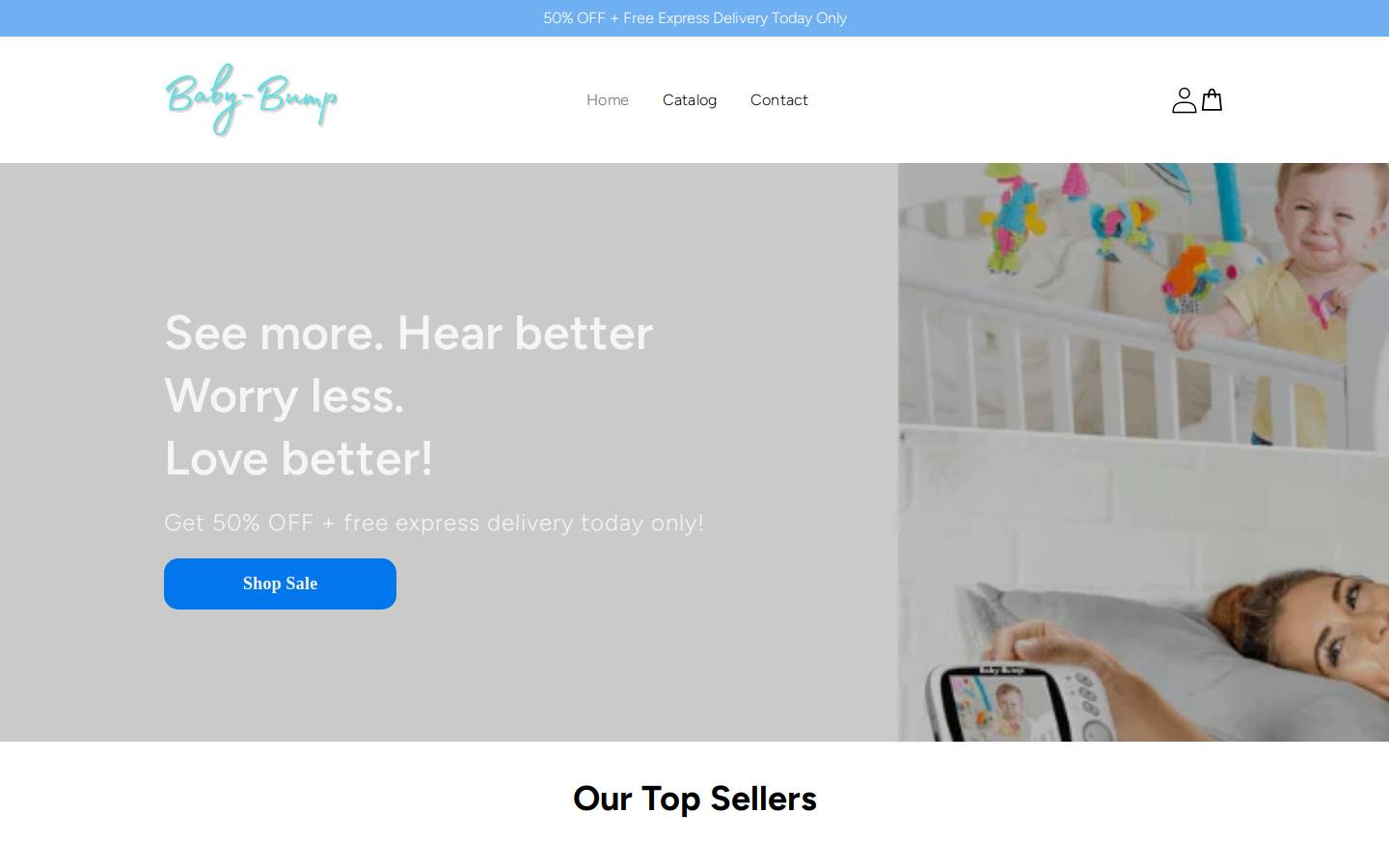 baby-bump.com.au homepage screenshot
