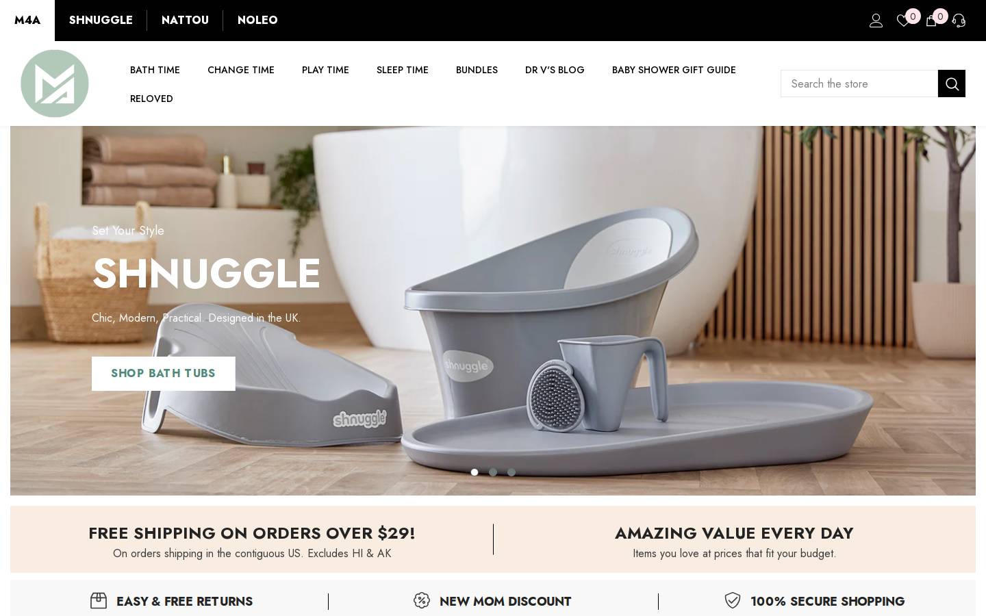 baby-nursery.com homepage screenshot