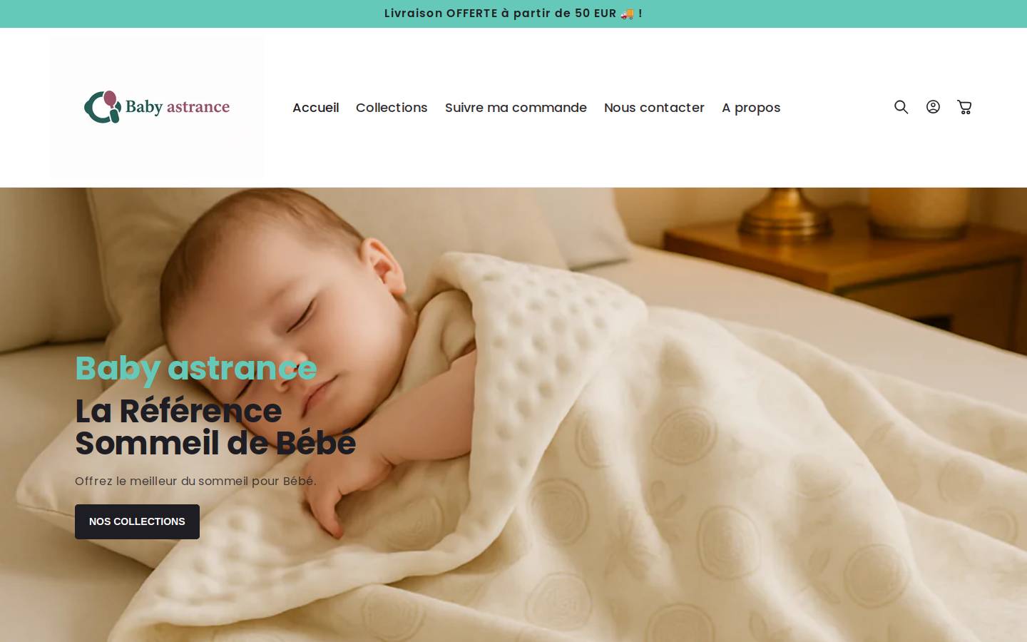 babyastrance.com homepage screenshot