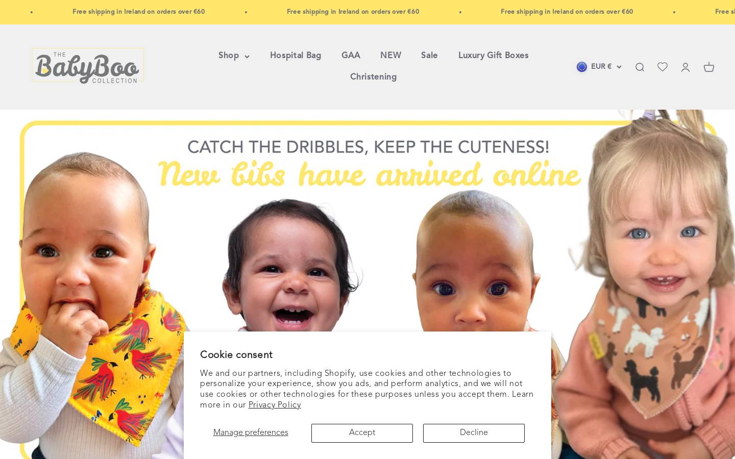 Babyboo homepage screenshot