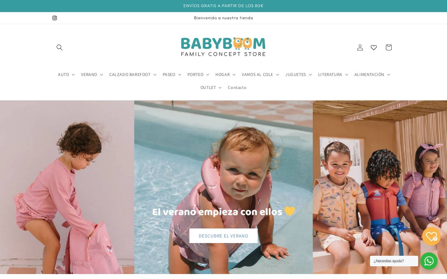 babyboomfamily.com homepage screenshot