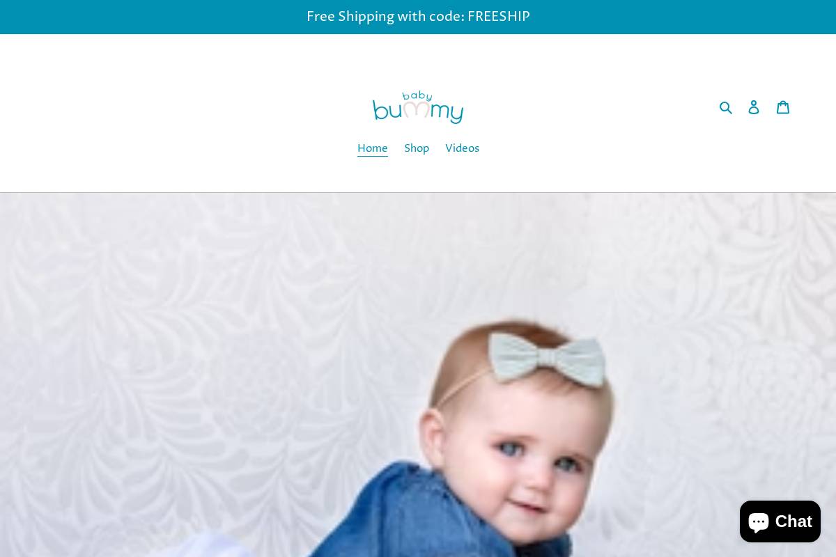 babybummy.com homepage screenshot