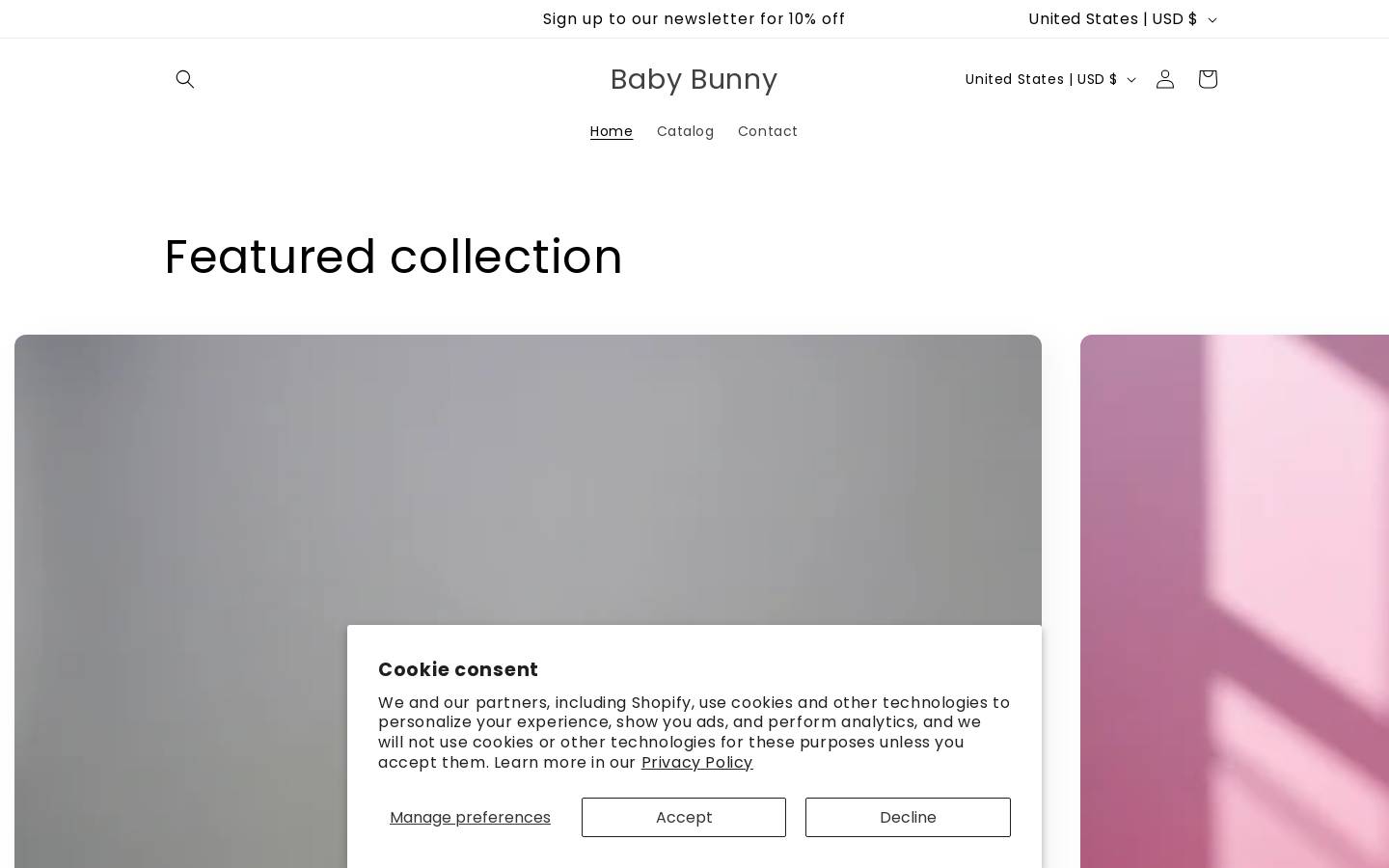 babybunny.online homepage screenshot