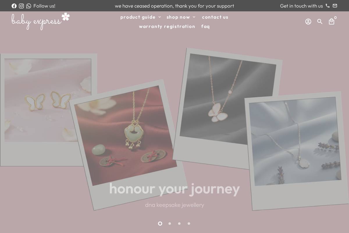 babyexpress-sg.com homepage screenshot