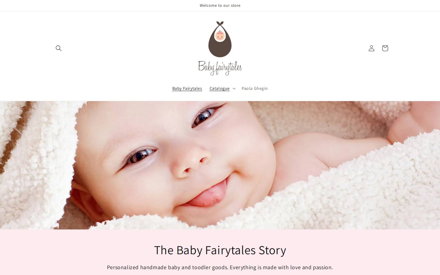 babyfairytales.com homepage screenshot