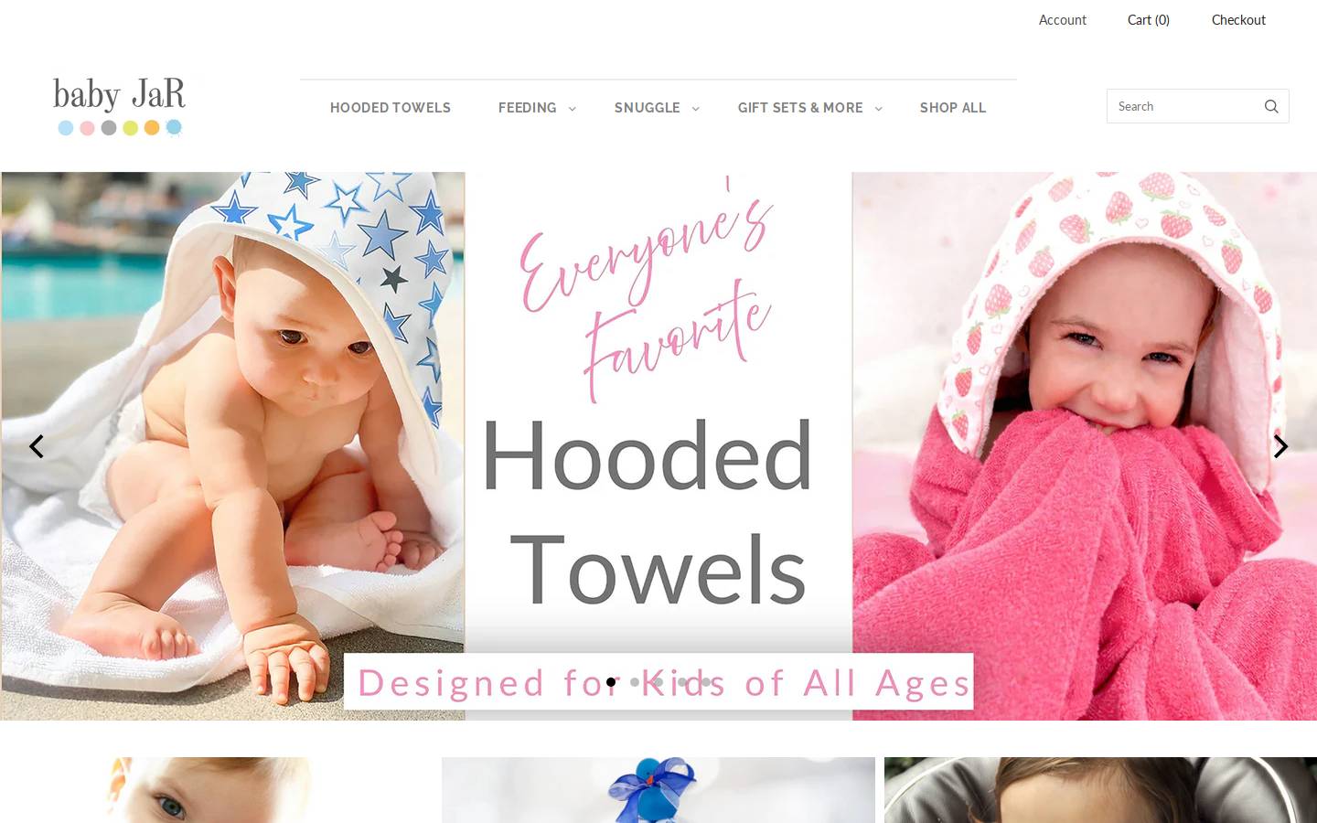 babyjar.com homepage screenshot