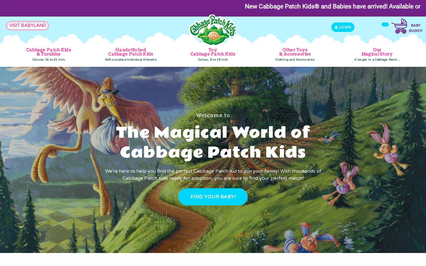 babylandgeneral.com homepage screenshot