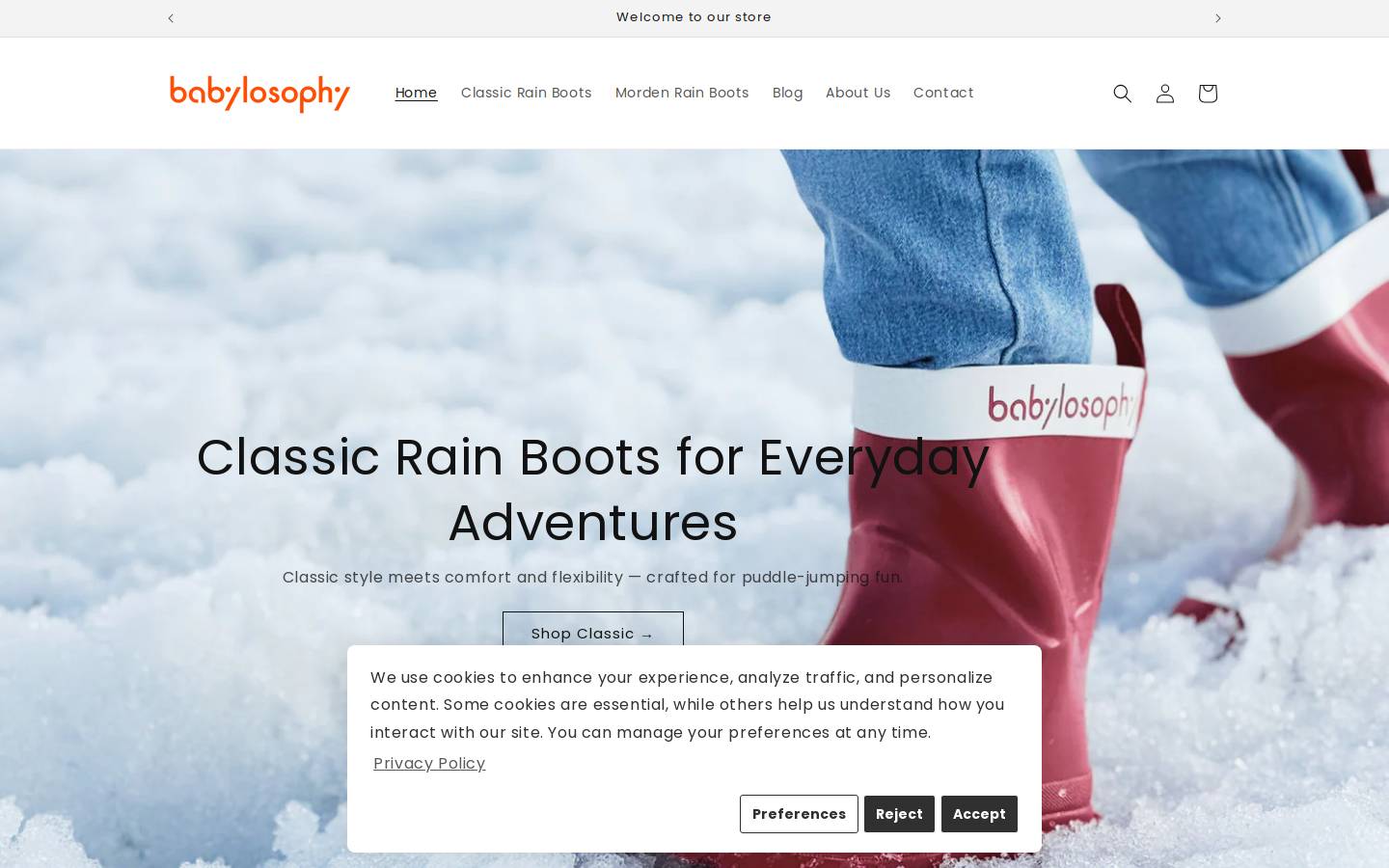 babylosophy.com homepage screenshot