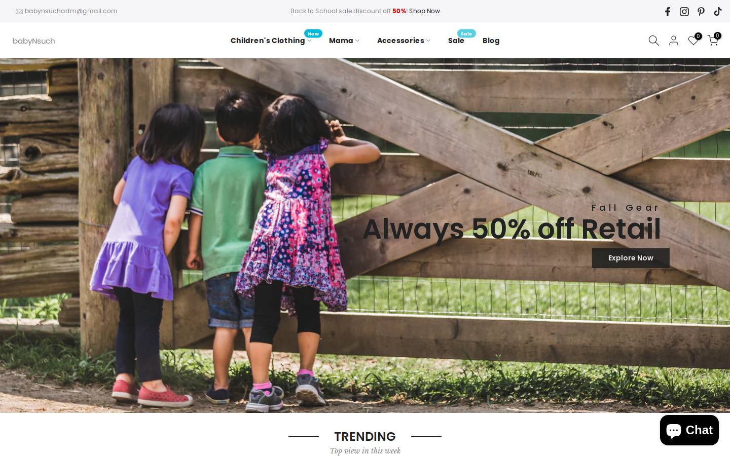 babynsuch.com homepage screenshot