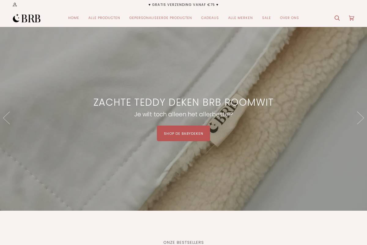 Babyroomboom homepage screenshot