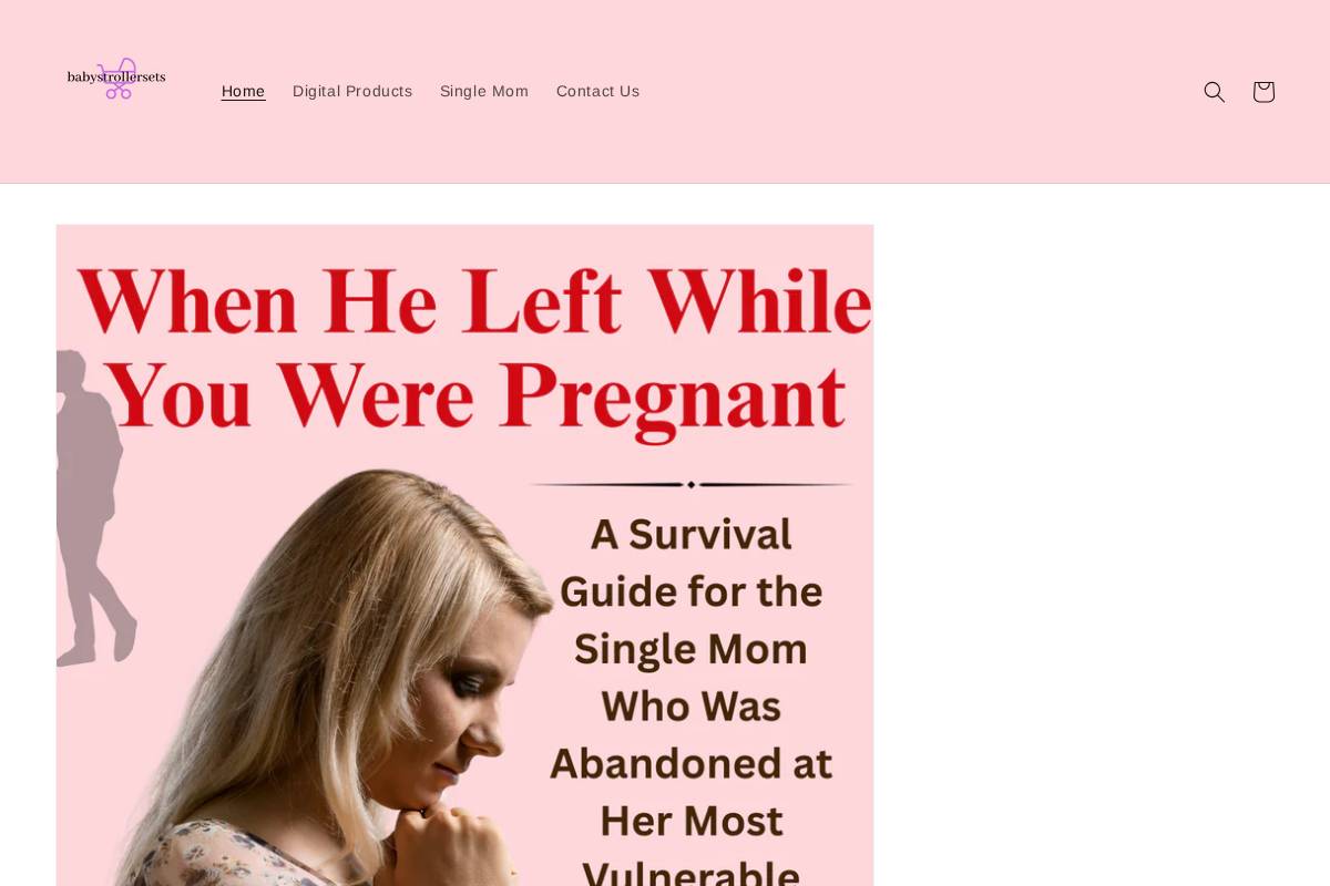 babystrollersets.com homepage screenshot