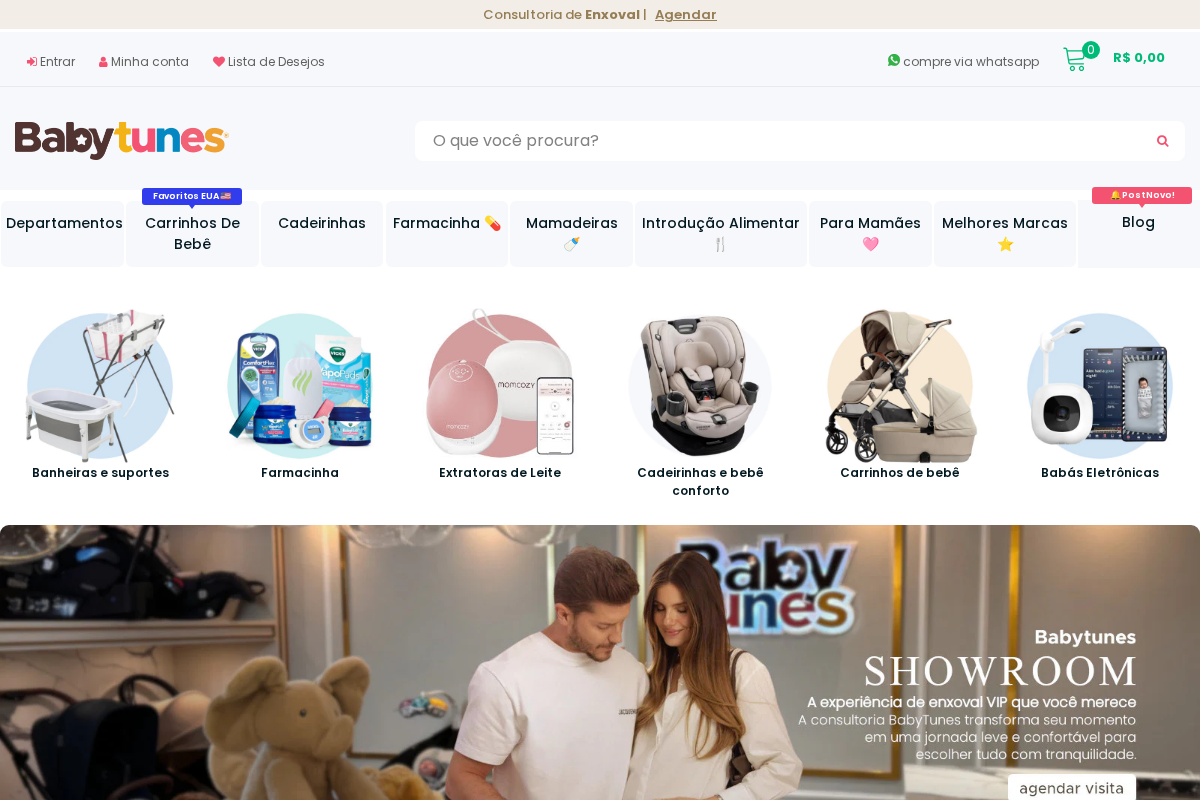 Babytunes homepage screenshot