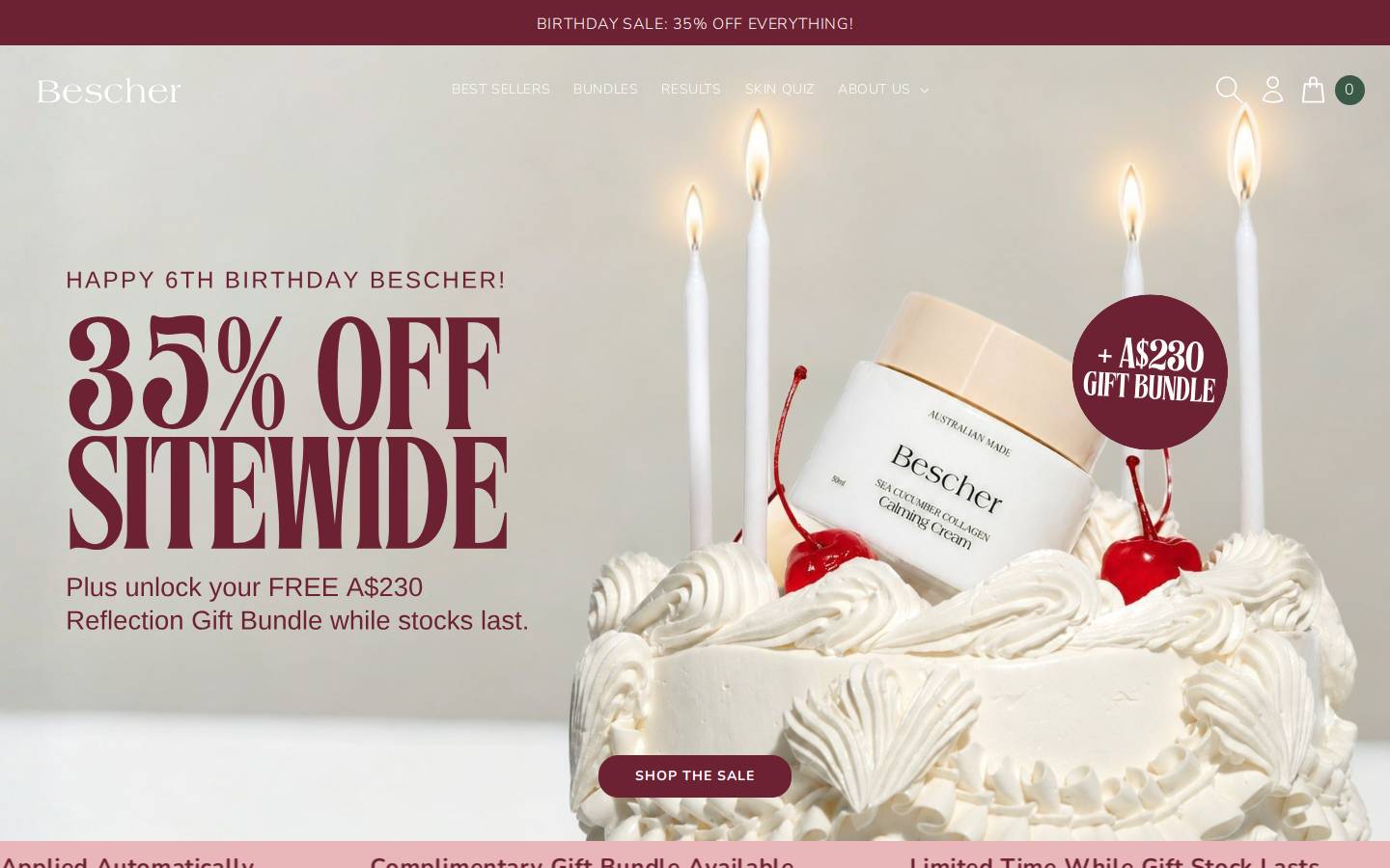bachedemar.com homepage screenshot