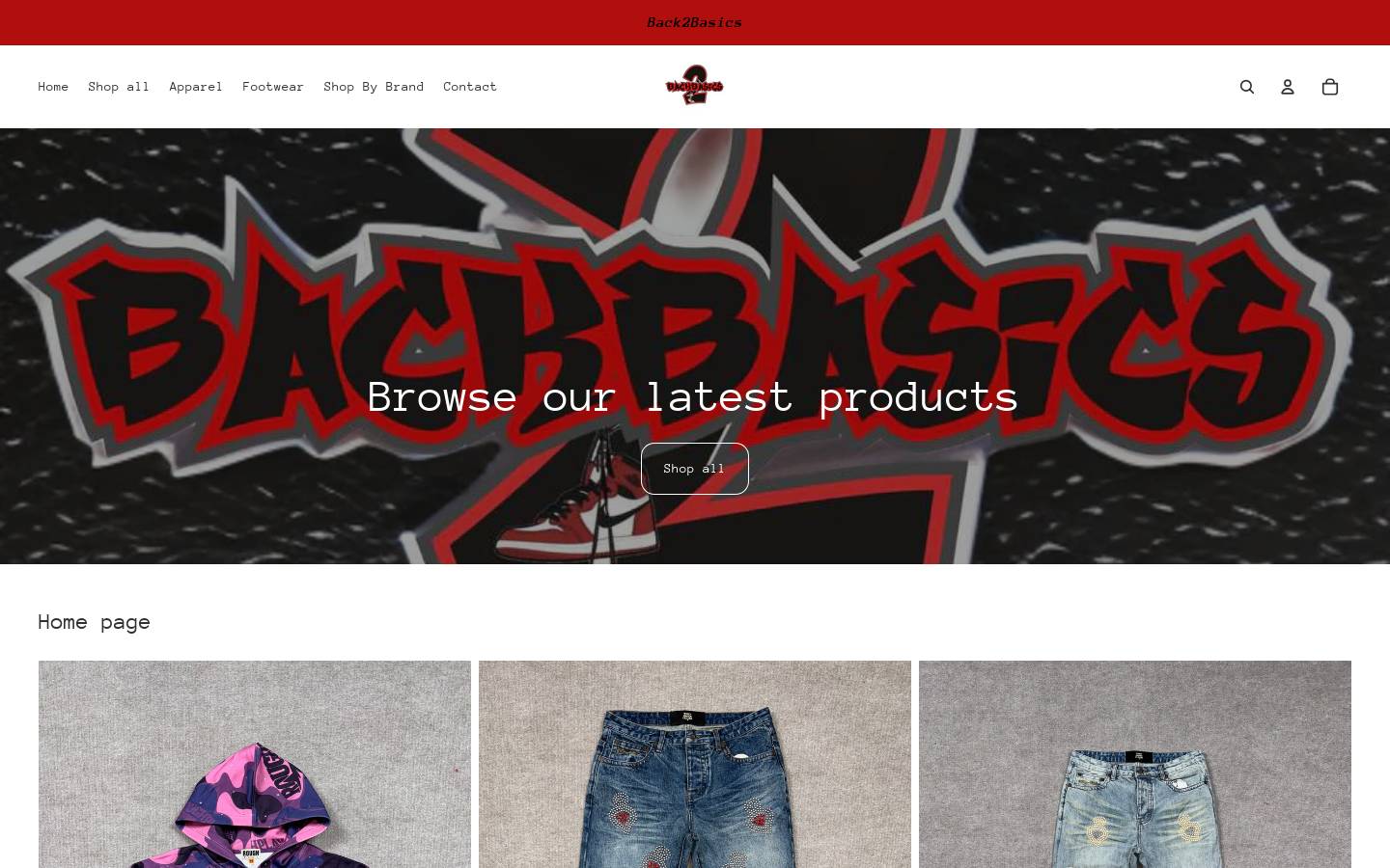 back2basicsllc.com homepage screenshot