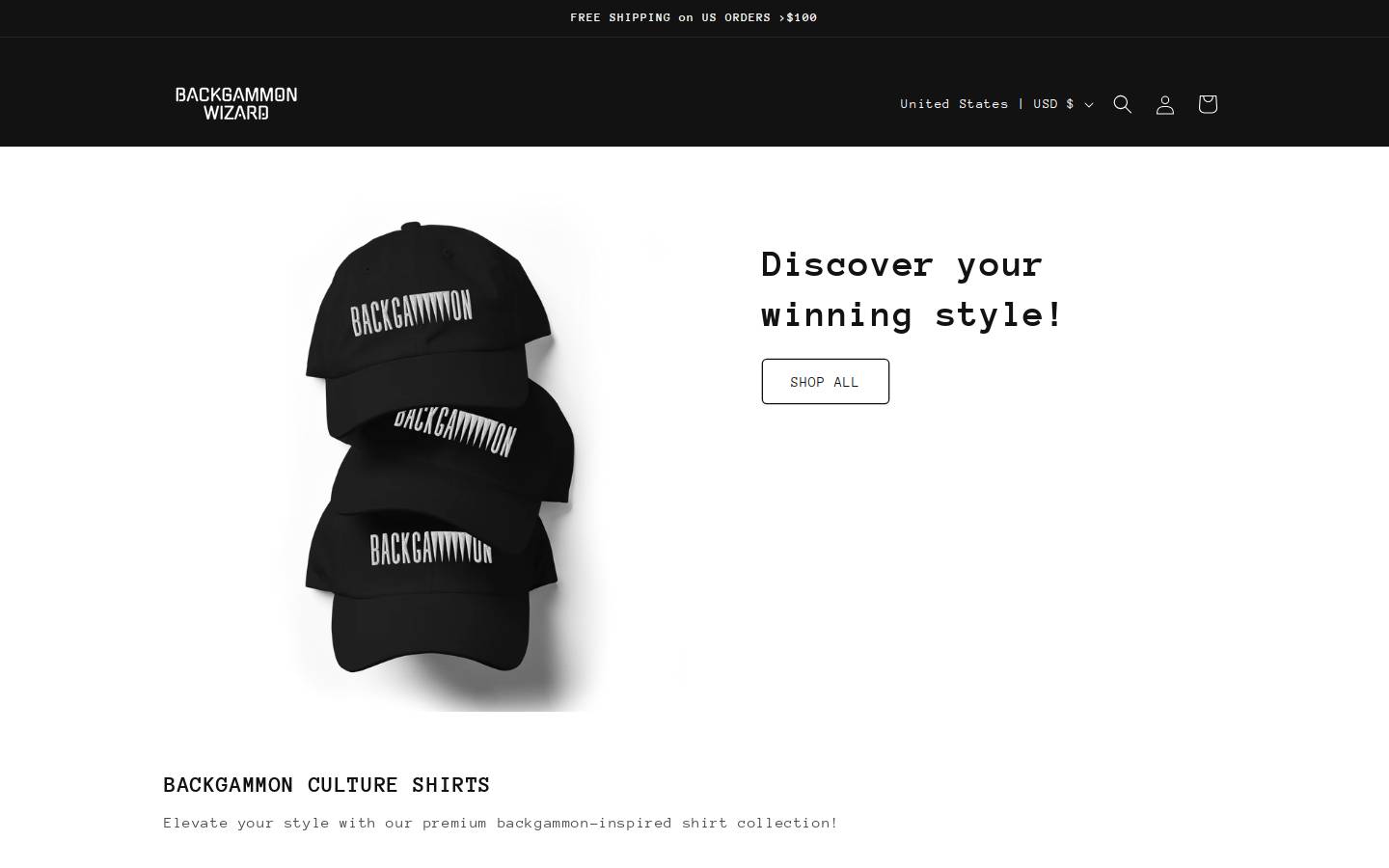 backgammonwizard.com homepage screenshot