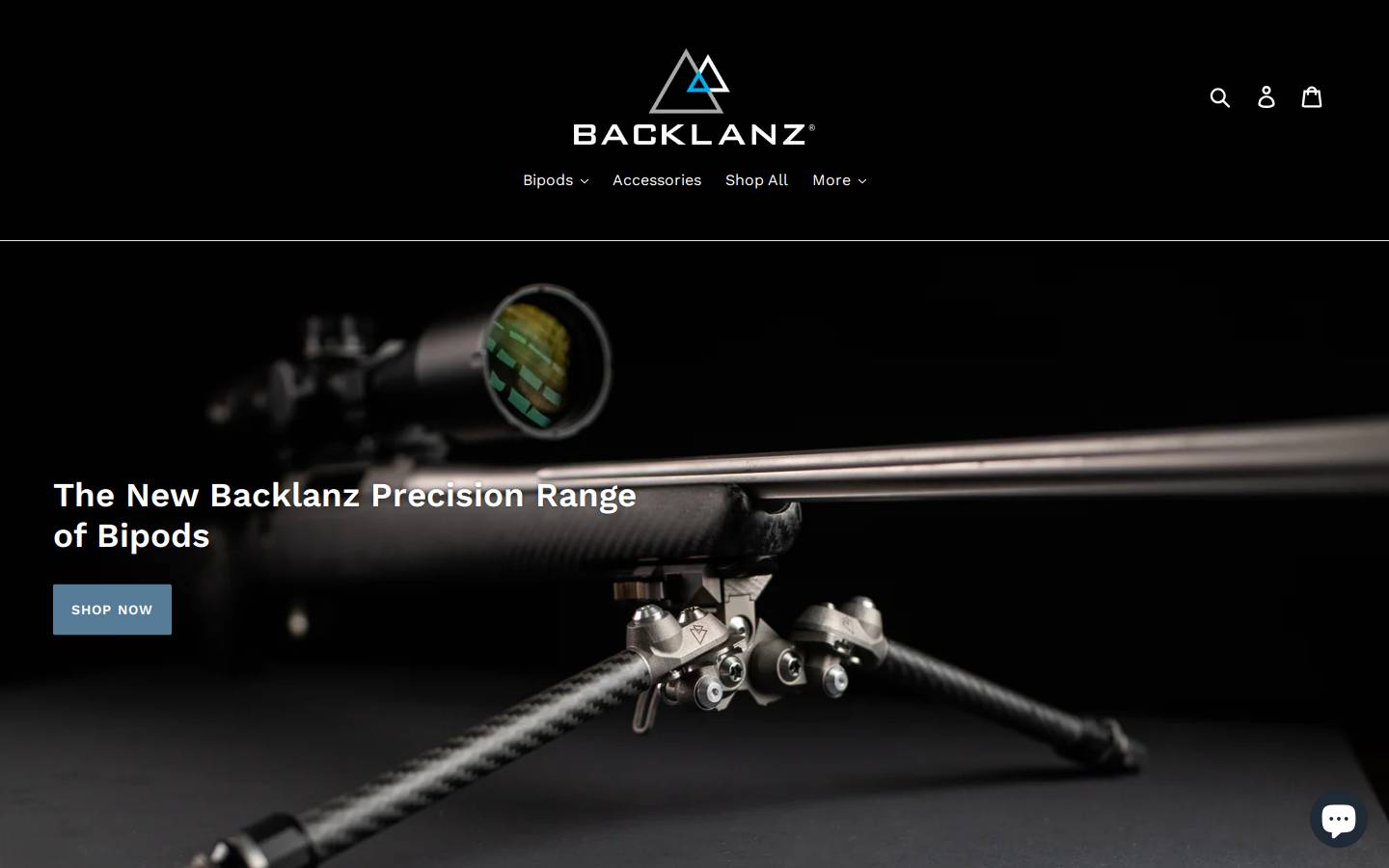 backlanz.co.nz homepage screenshot