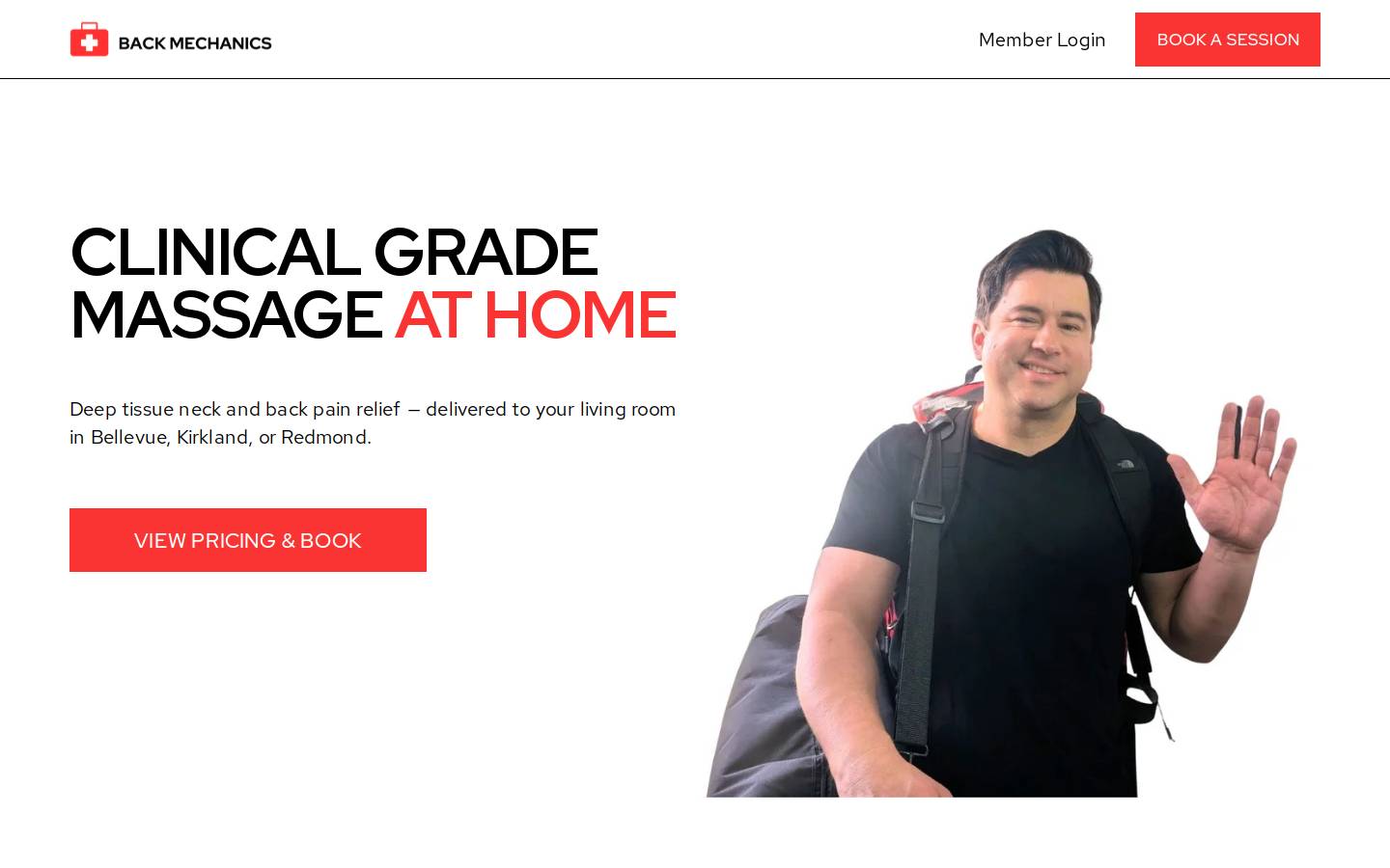 backmechanics.com homepage screenshot