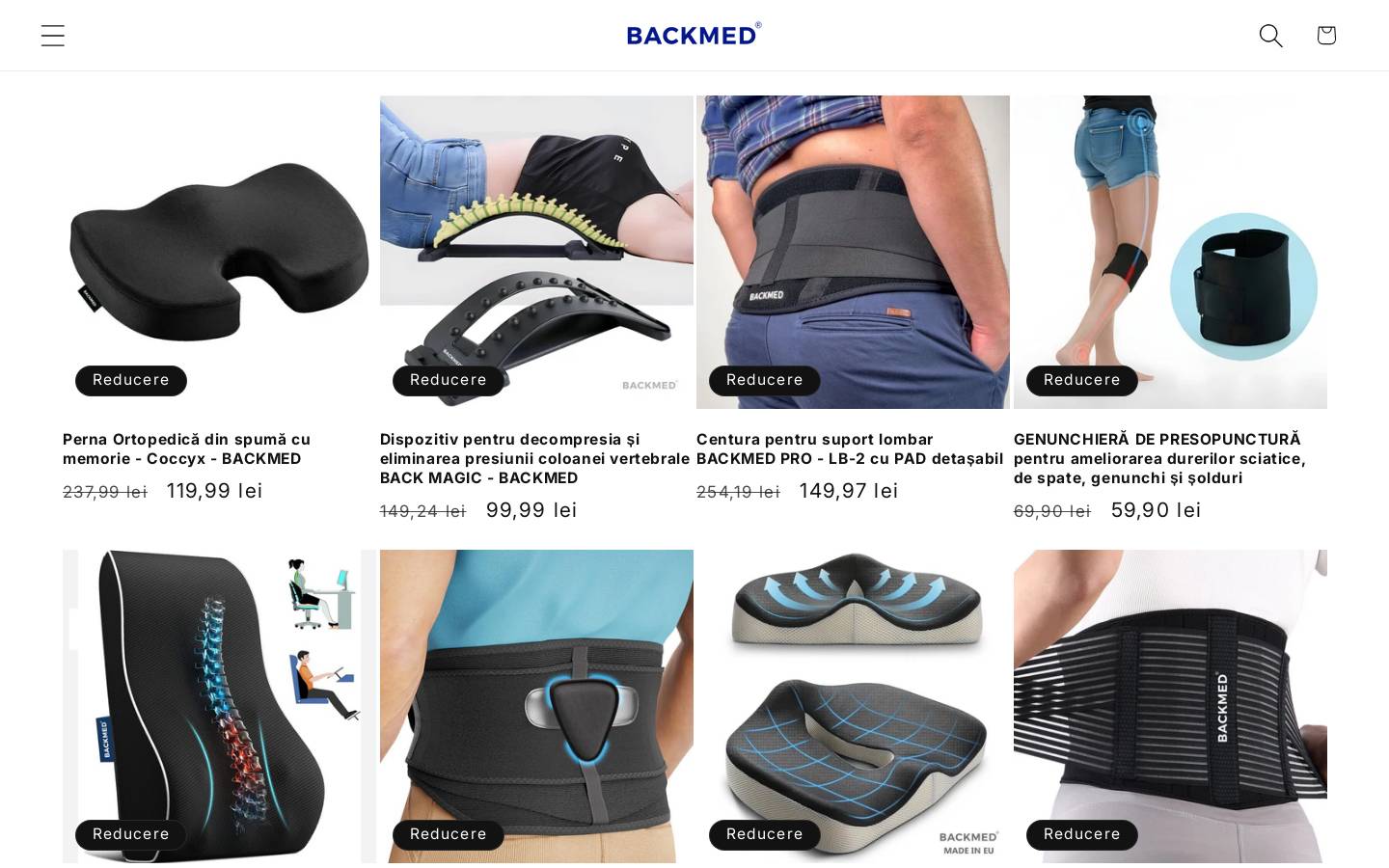 backmed.com homepage screenshot