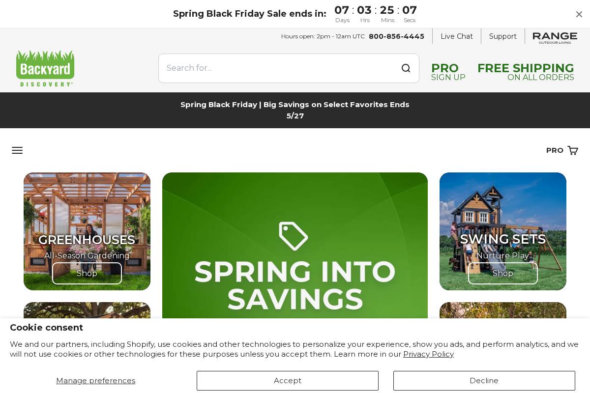 backyarddiscovery.com homepage screenshot