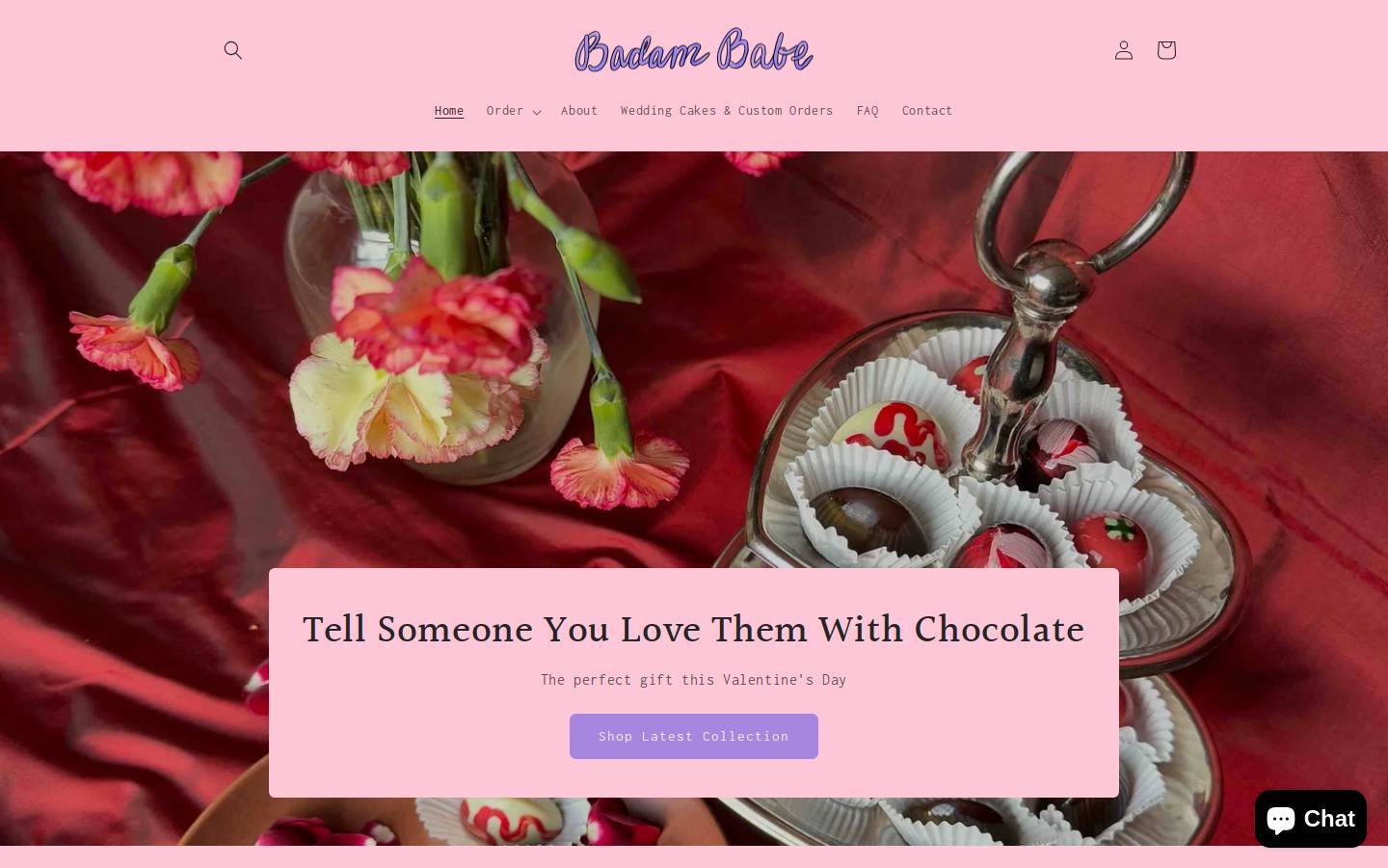 badambabe.com homepage screenshot