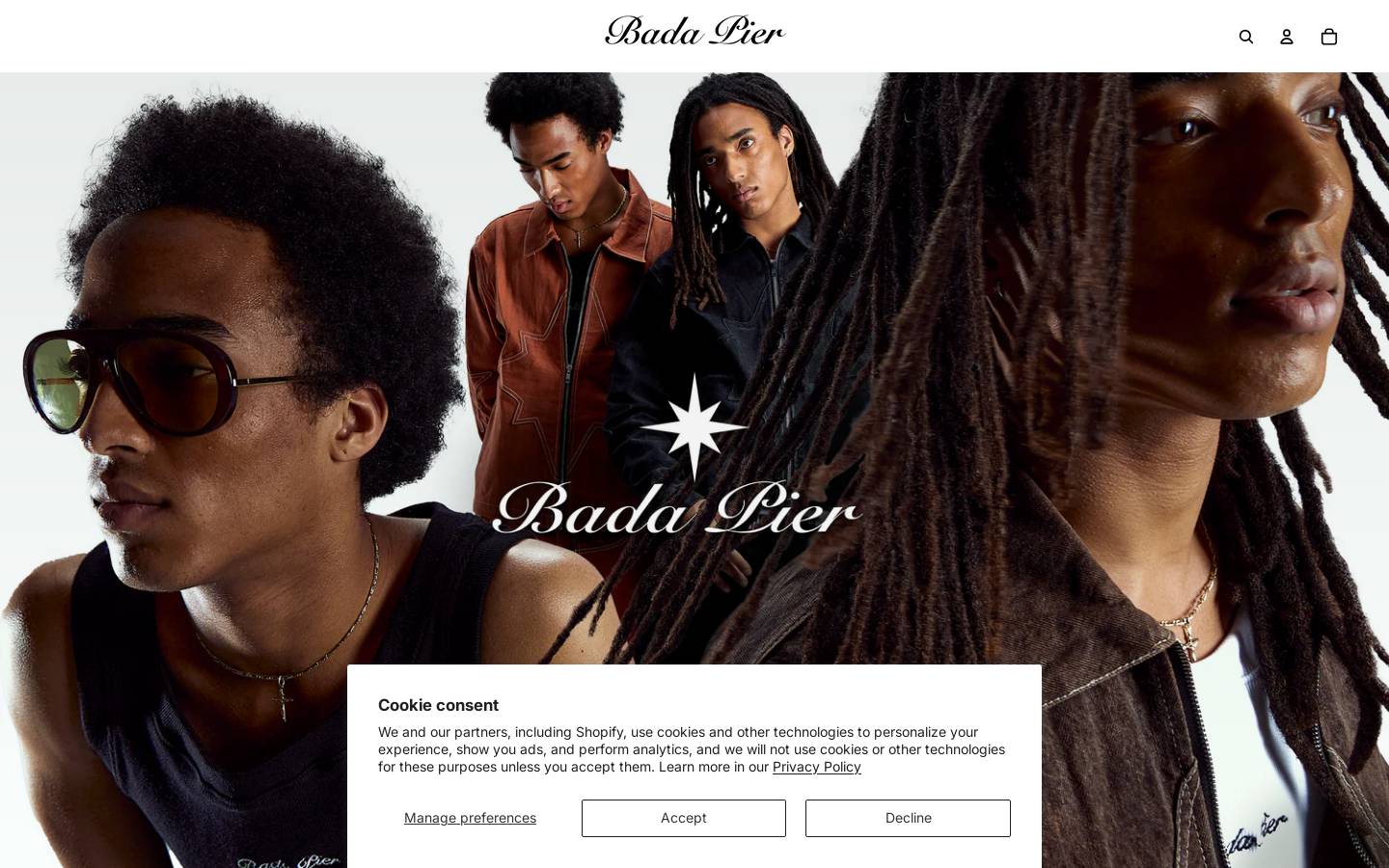 badapier.com homepage screenshot