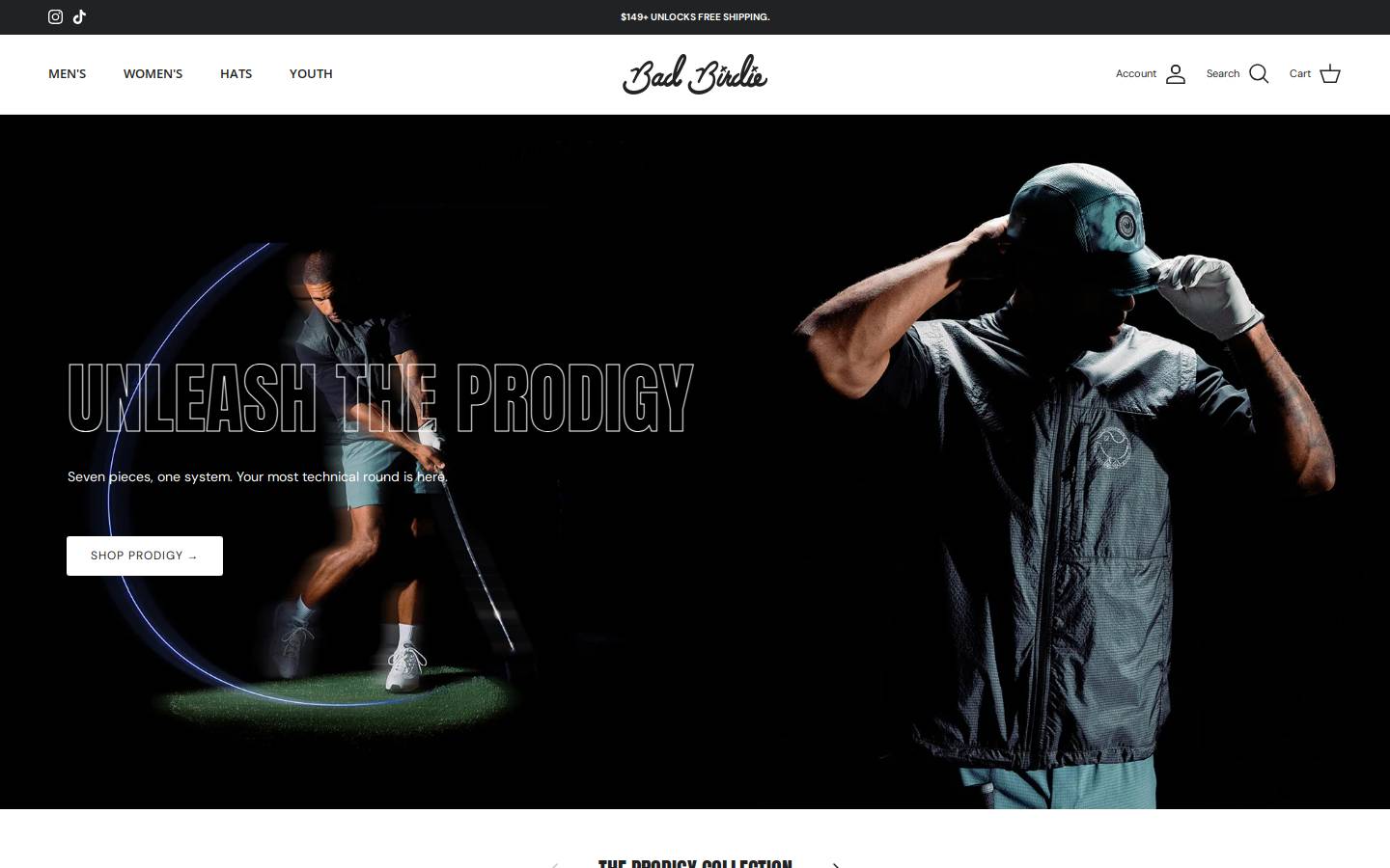badbirdie.com homepage screenshot