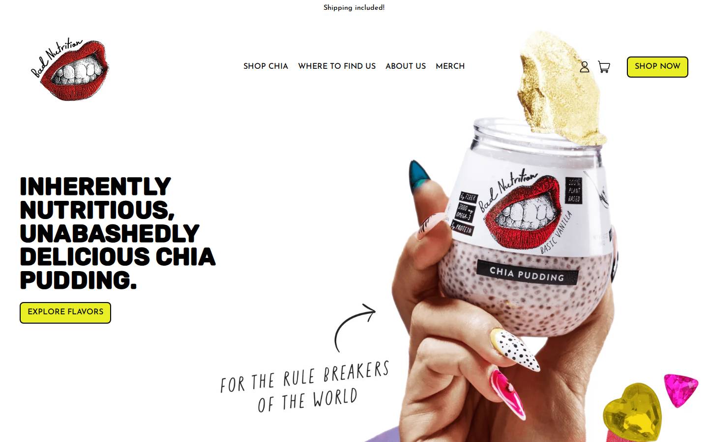 badbrand.com homepage screenshot