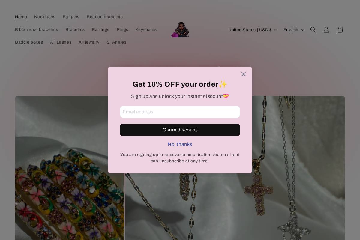 baddiesupplystore.com homepage screenshot