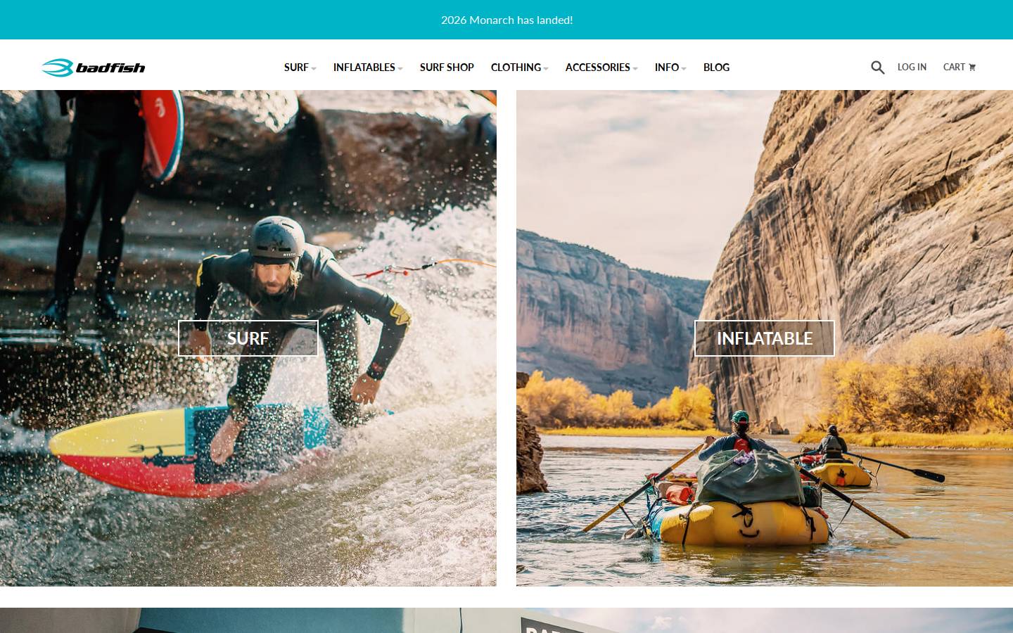 badfishsup.com homepage screenshot