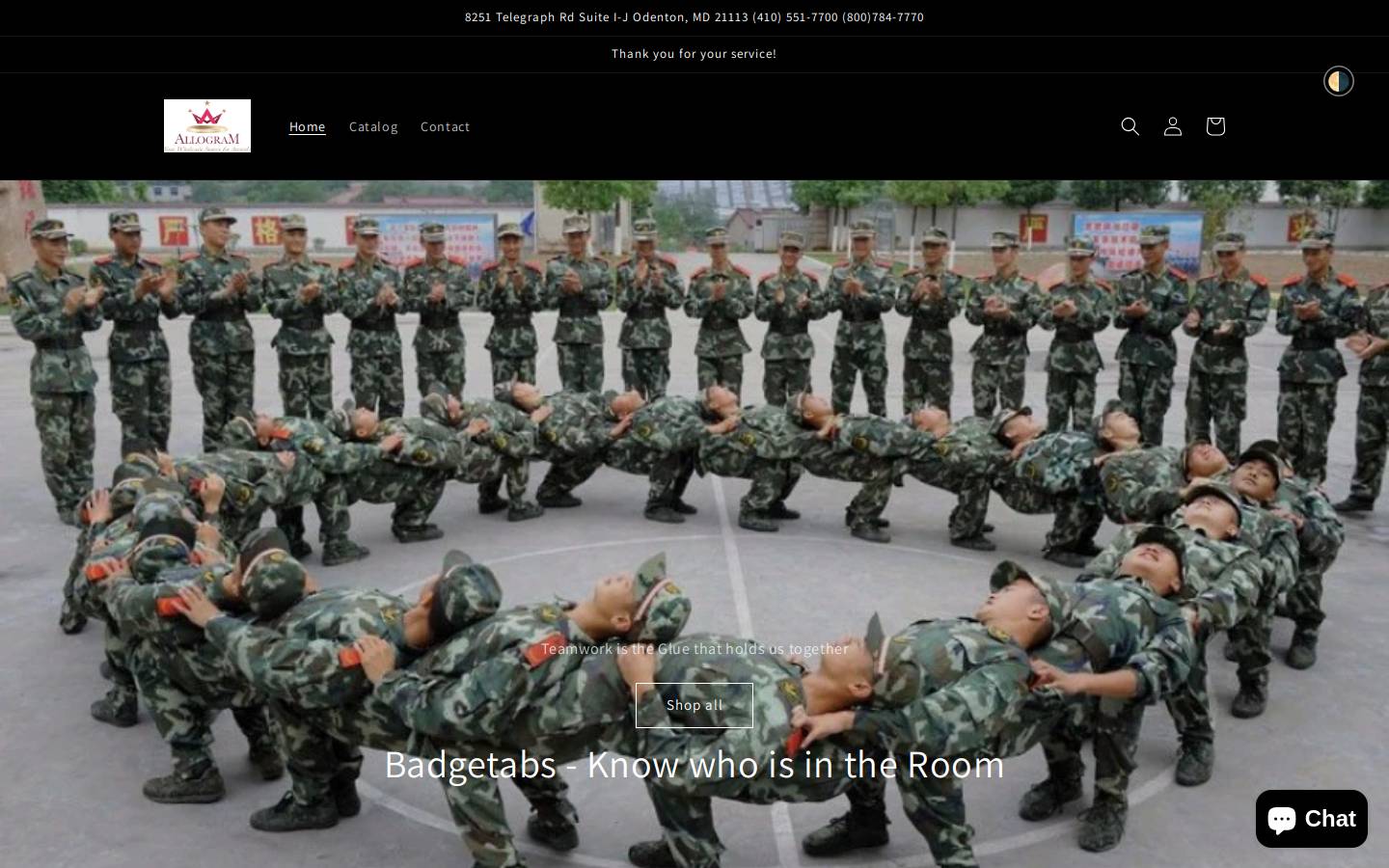 badgetabs.com homepage screenshot