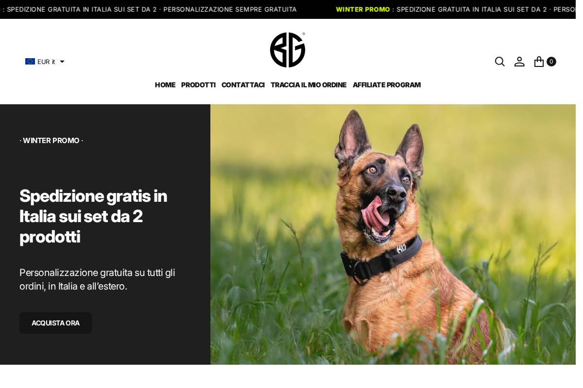 badguysdogwear.com homepage screenshot