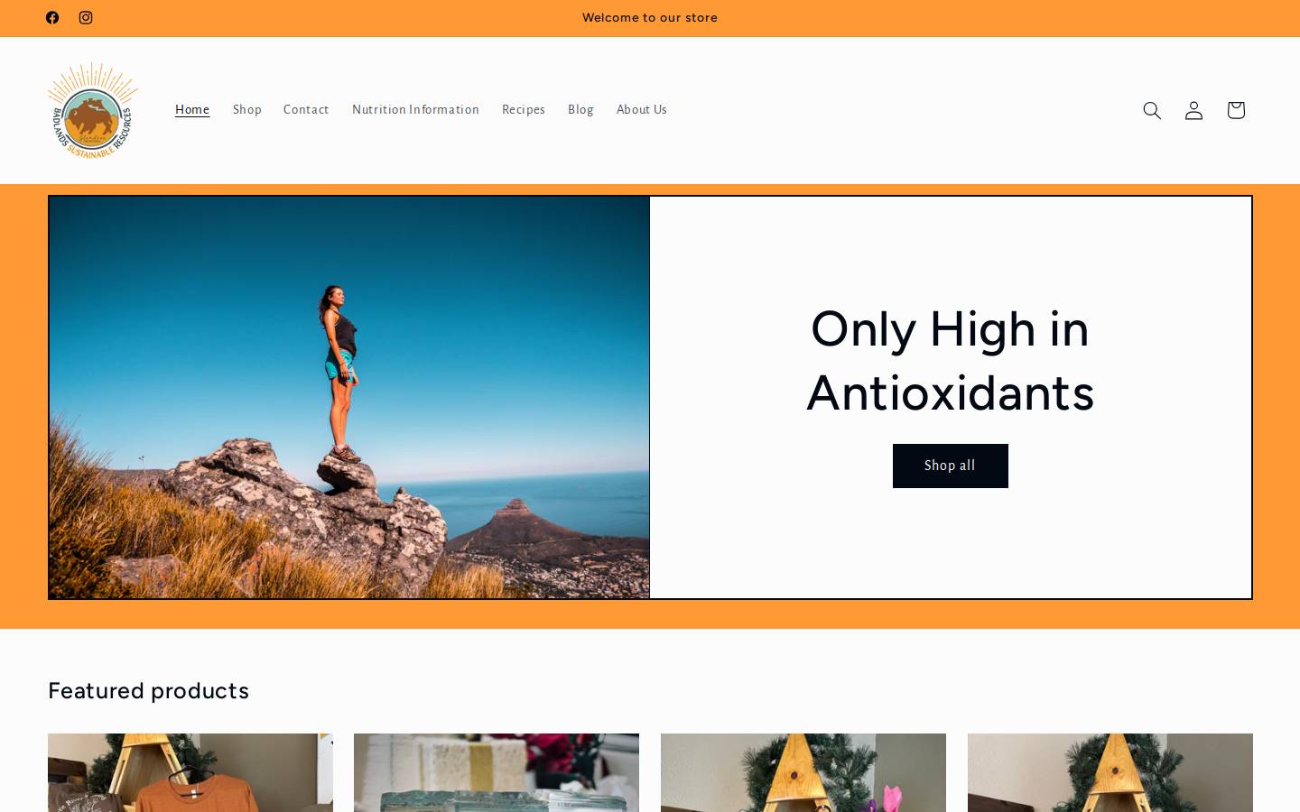 badlandssr.com homepage screenshot