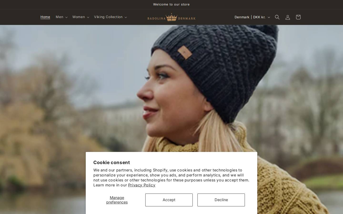 Badolina homepage screenshot