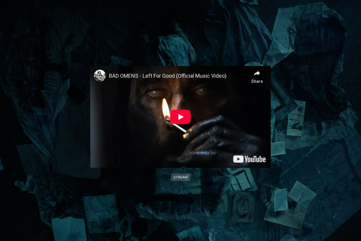 badomensofficial.com homepage screenshot