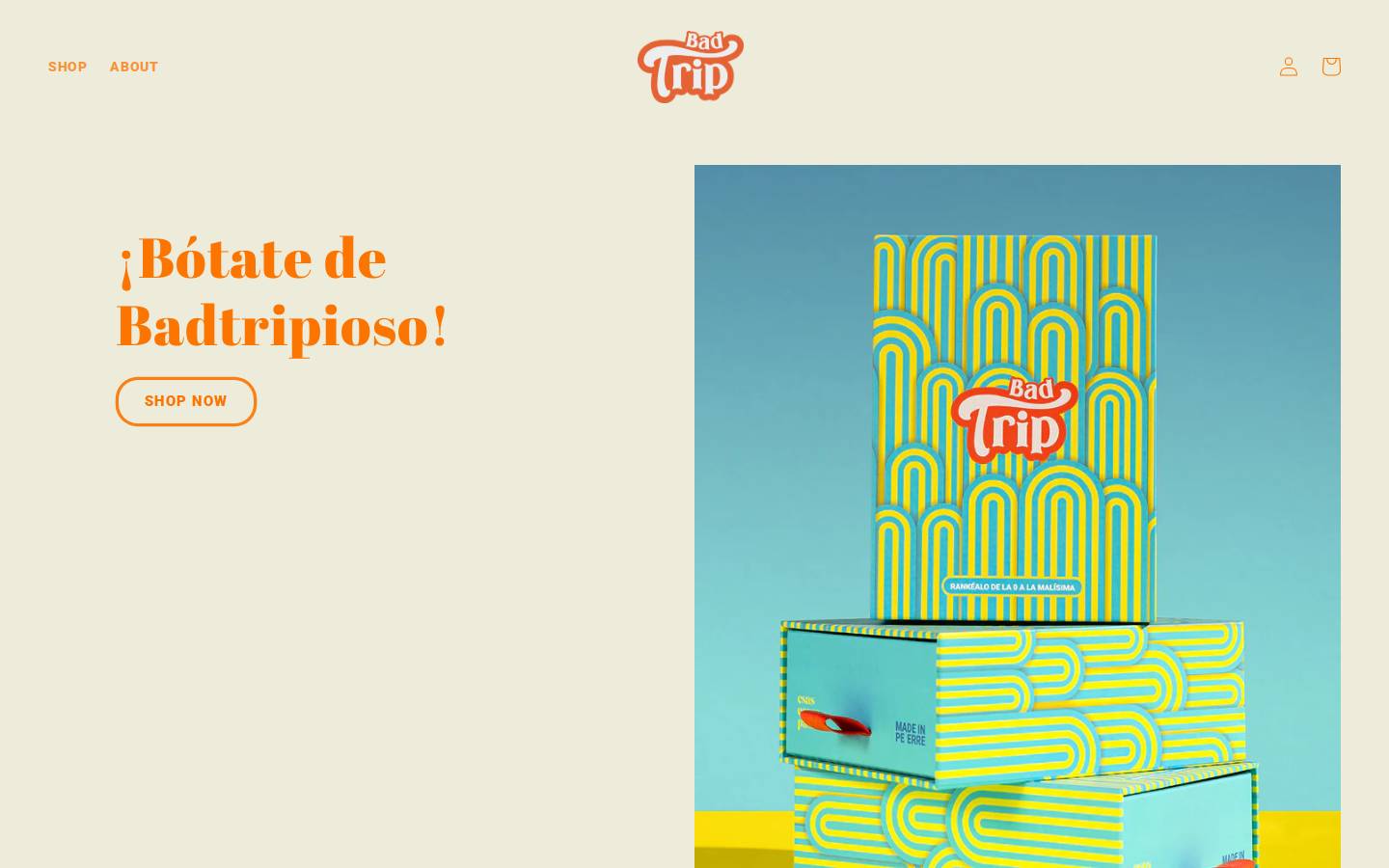 badtrippr.com homepage screenshot