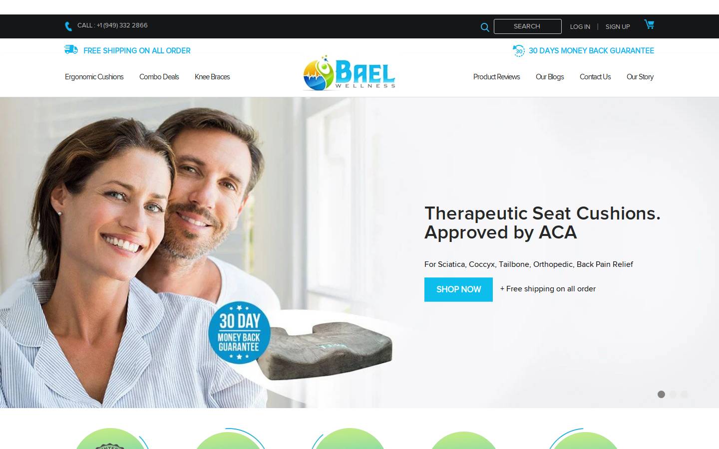 baelwellness.com homepage screenshot