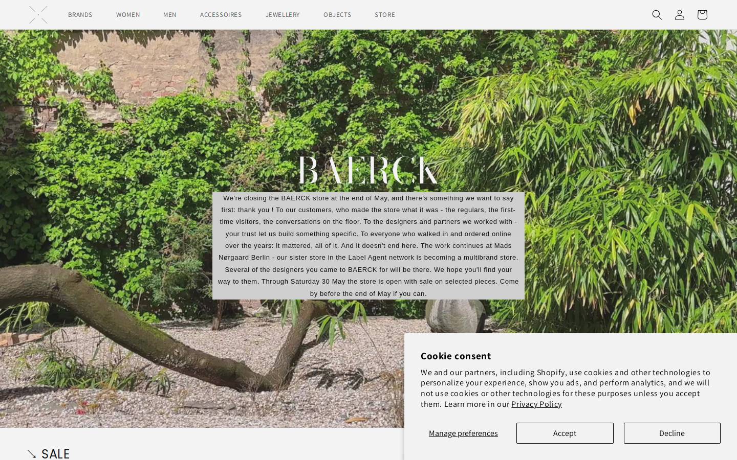 baerck.net homepage screenshot