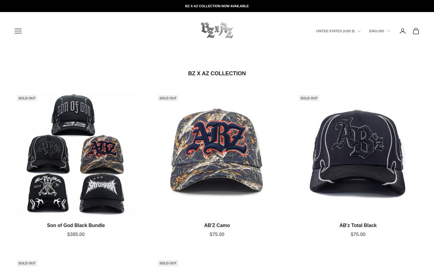 baezonline.com homepage screenshot