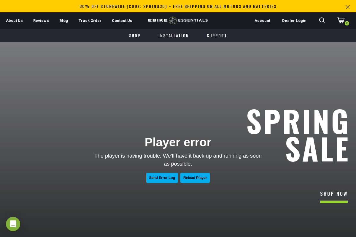 BafangUSADirect homepage screenshot