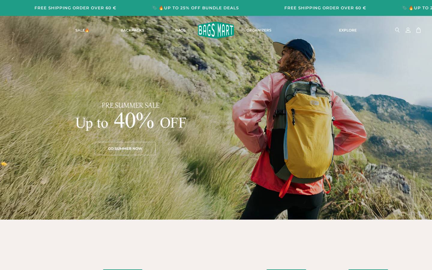 bag-smart.com homepage screenshot